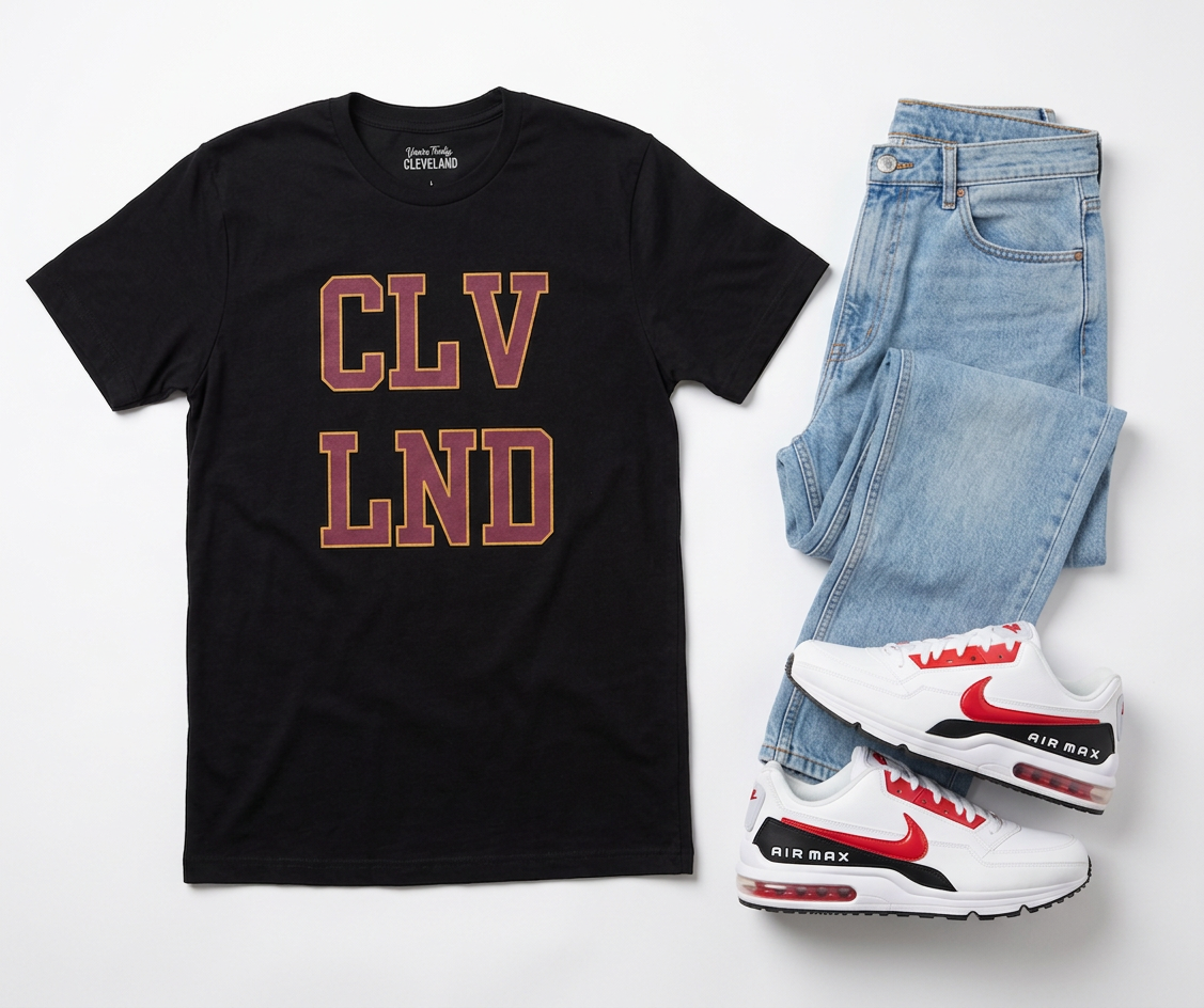 Cleveland CLV LND Vintage Collegiate T-Shirt