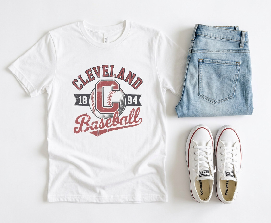 Cleveland Baseball 1894 Vintage Tee