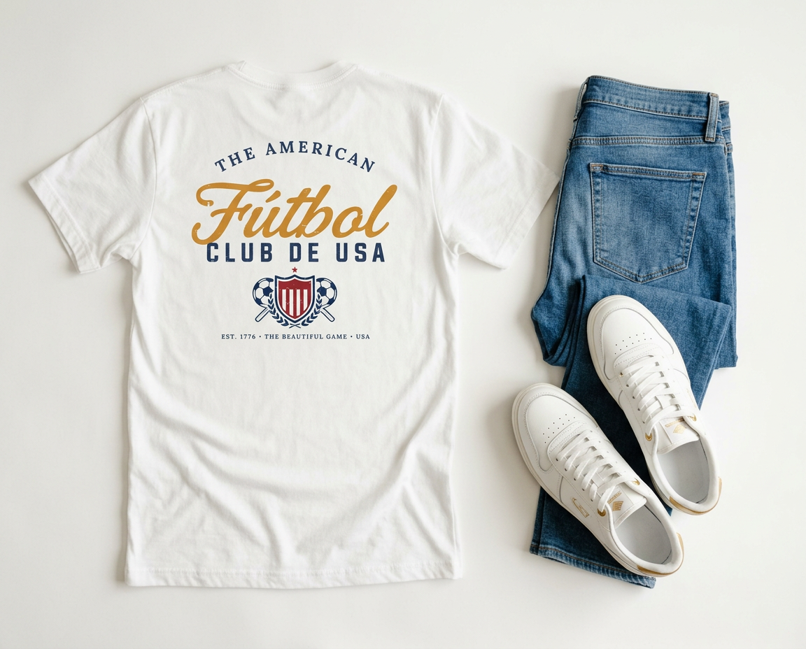 Fútbol Club de USA Tee — The American Fútbol Club Vintage Soccer T-Shirt