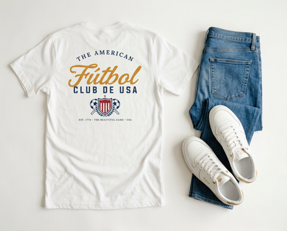 Fútbol Club de USA Tee — The American Fútbol Club Vintage Soccer T-Shirt