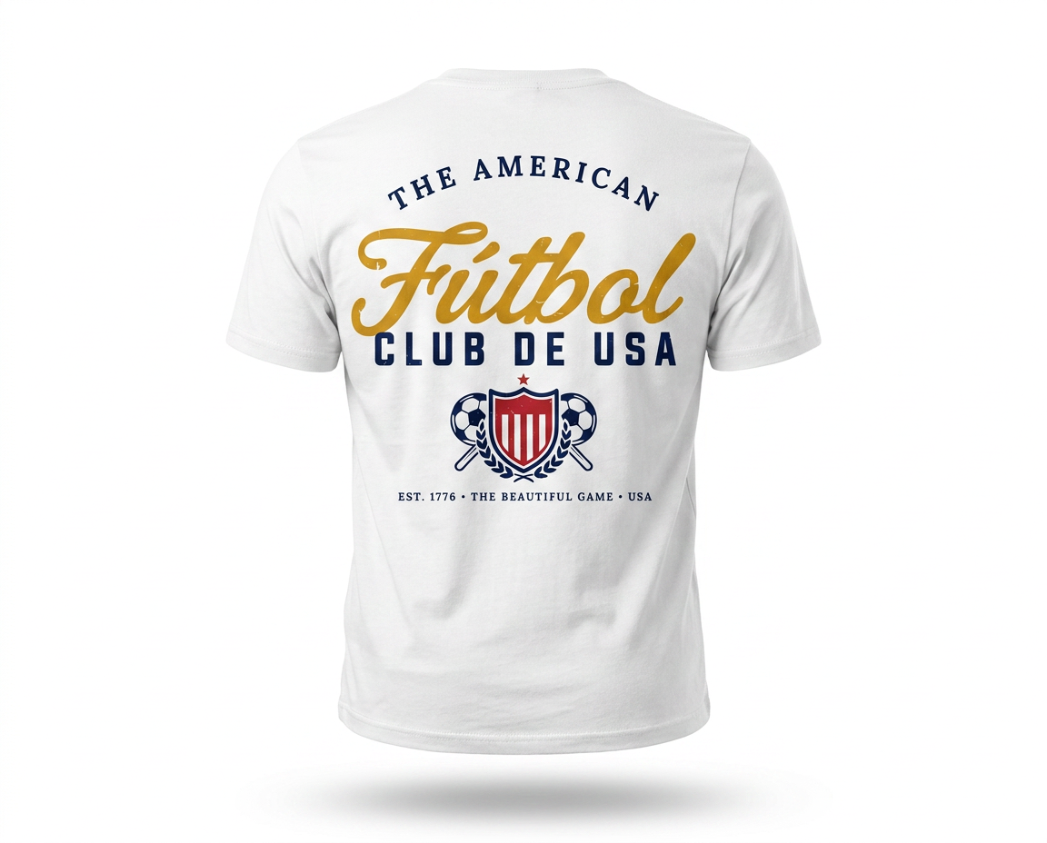 Fútbol Club de USA Tee — The American Fútbol Club Vintage Soccer T-Shirt