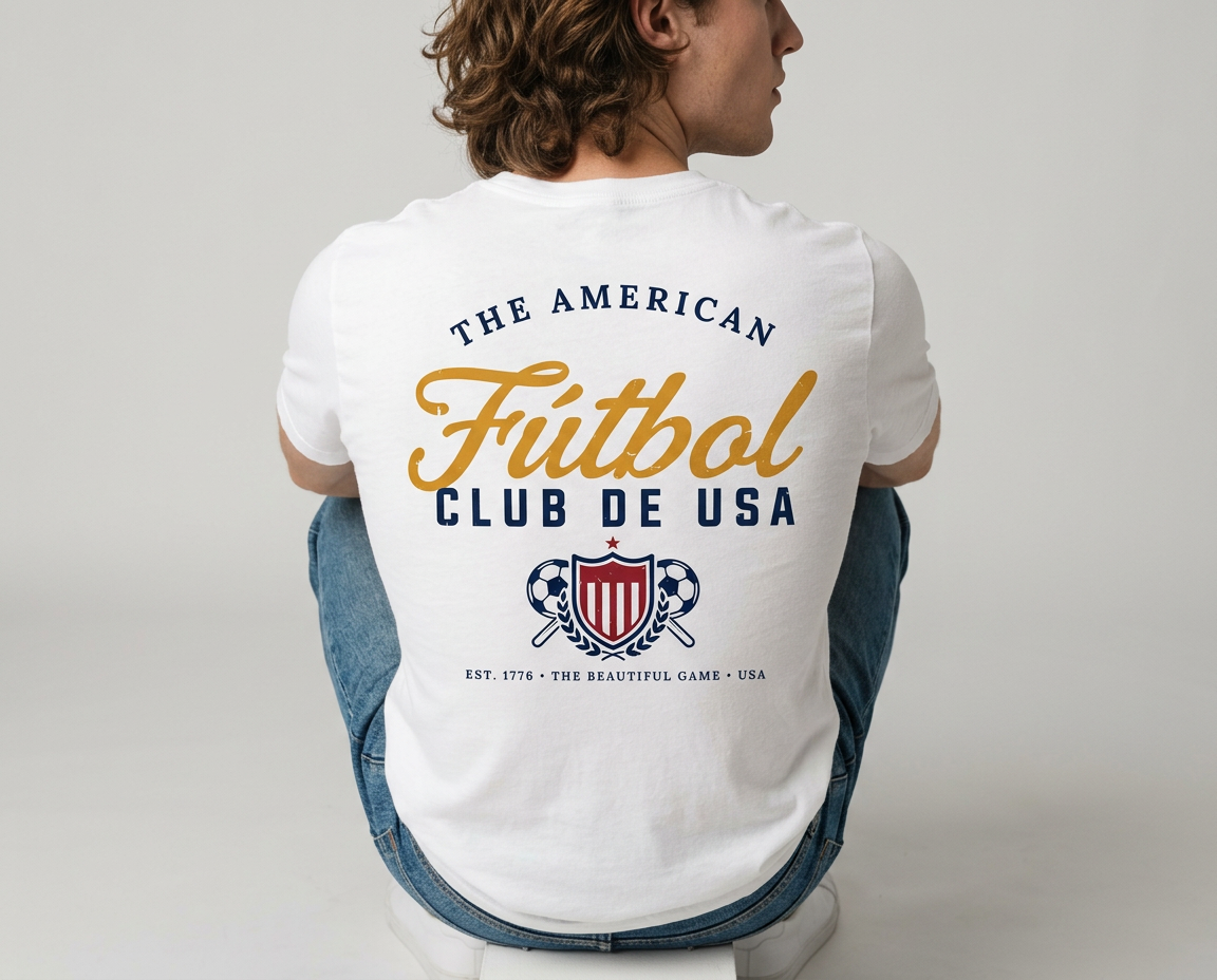 Fútbol Club de USA Tee — The American Fútbol Club Vintage Soccer T-Shirt