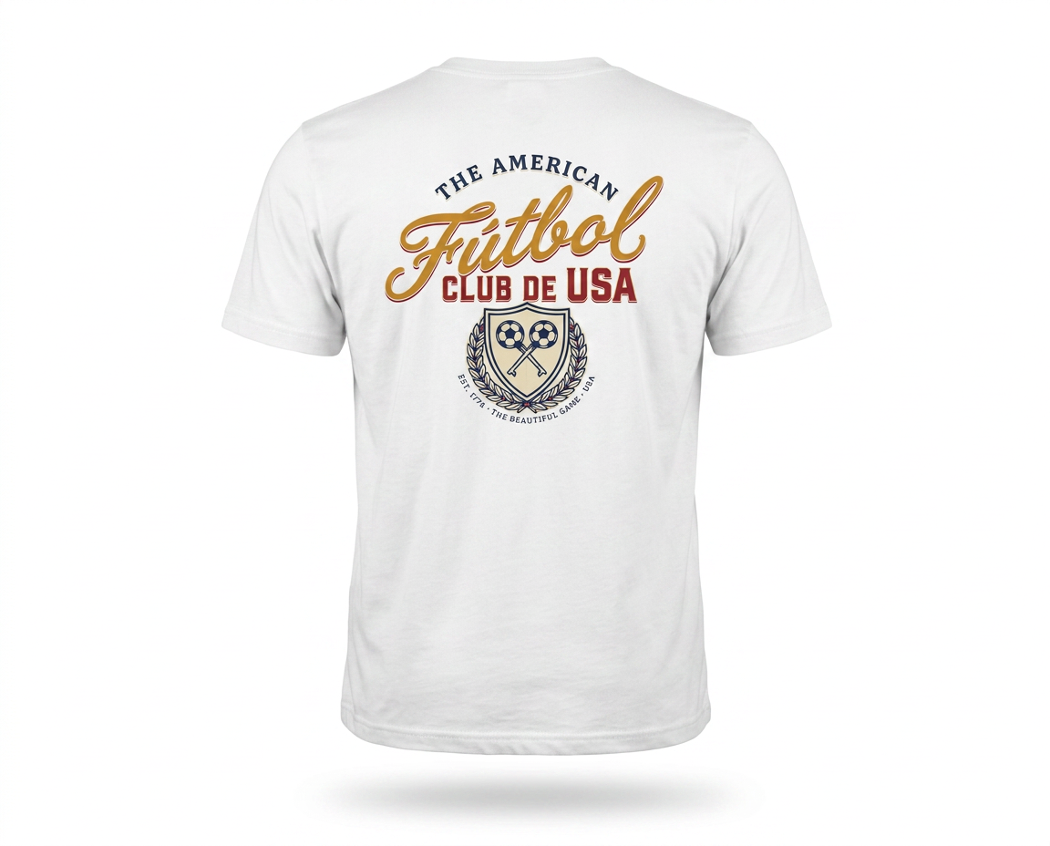 The Land FC Tee — Yours Truly Cleveland Soccer Chest Badge T-Shirt