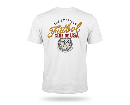 The Land FC Tee — Yours Truly Cleveland Soccer Chest Badge T-Shirt