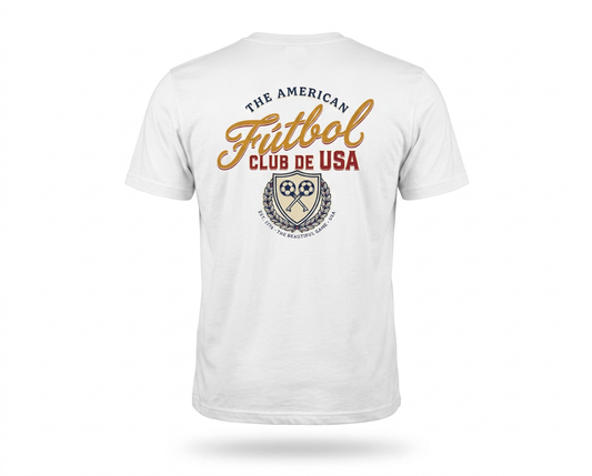 The Land FC Tee — Yours Truly Cleveland Soccer Chest Badge T-Shirt