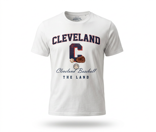 Cleveland Baseball 'The Land' Graphic Tee — CLE Baseball Heritage Tee