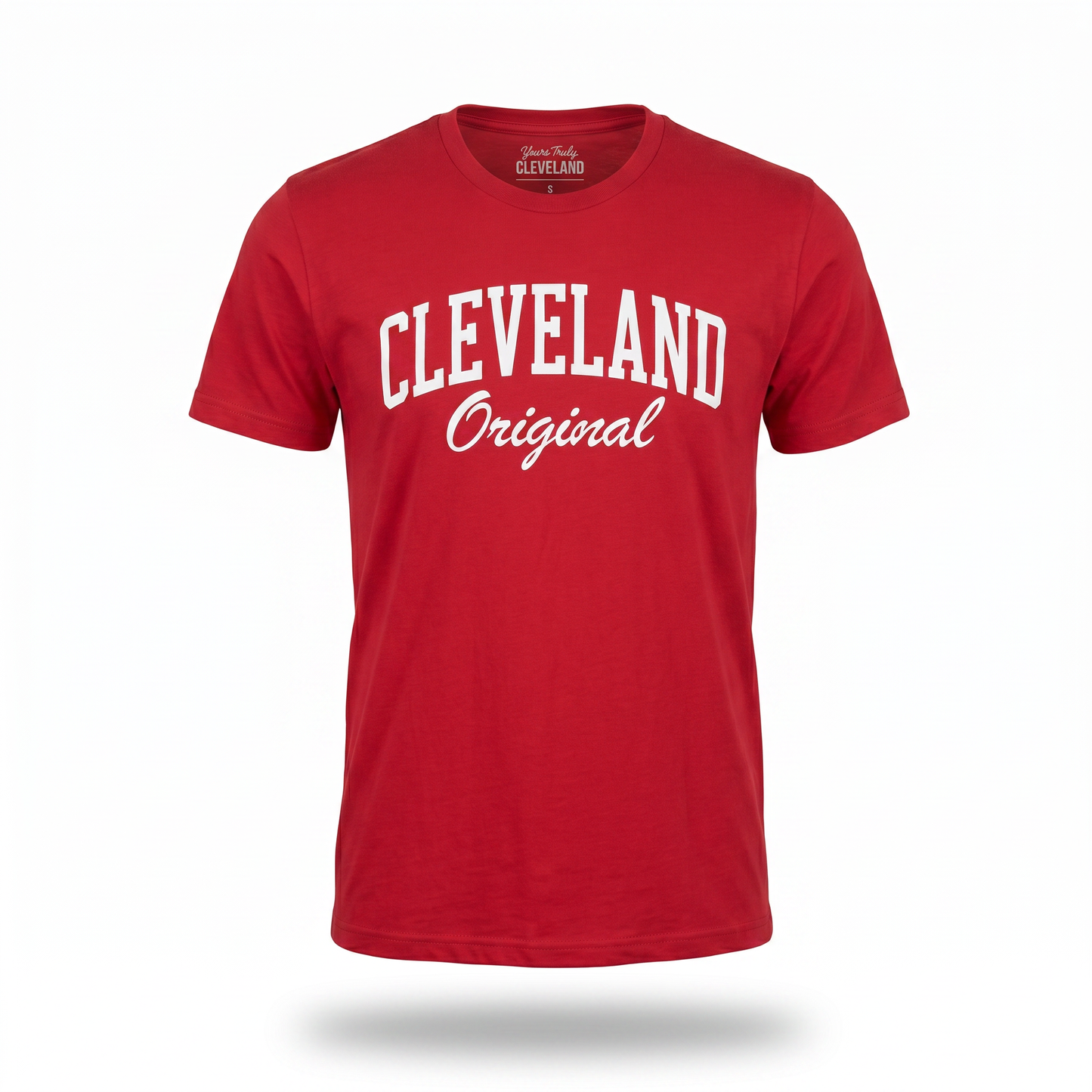 Cleveland Original T‑Shirt — Vintage Collegiate Crew Tee