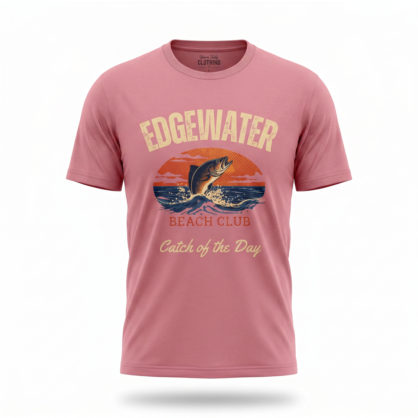 Edgewater Beach Club Tee — Catch of the Day