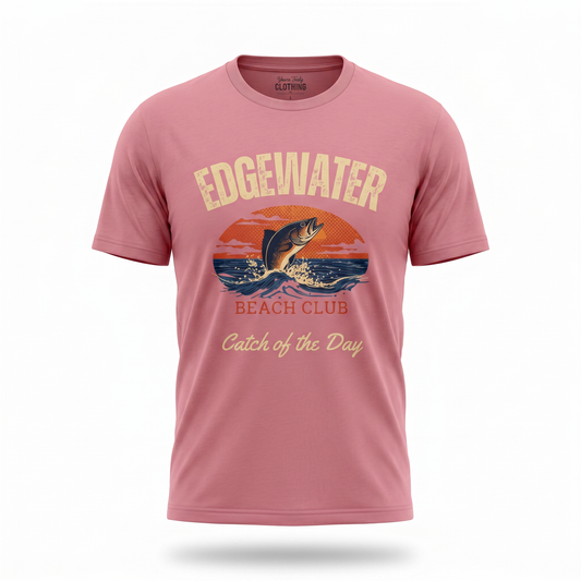 Edgewater Beach Club Tee — Catch of the Day