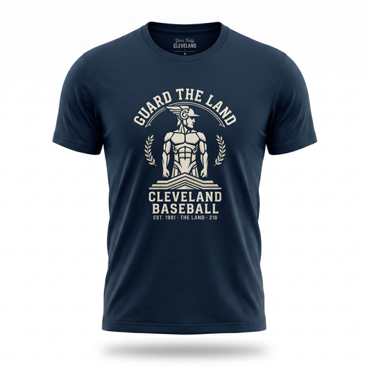 Cleveland Baseball 'Guard The Land' Crew T-Shirt