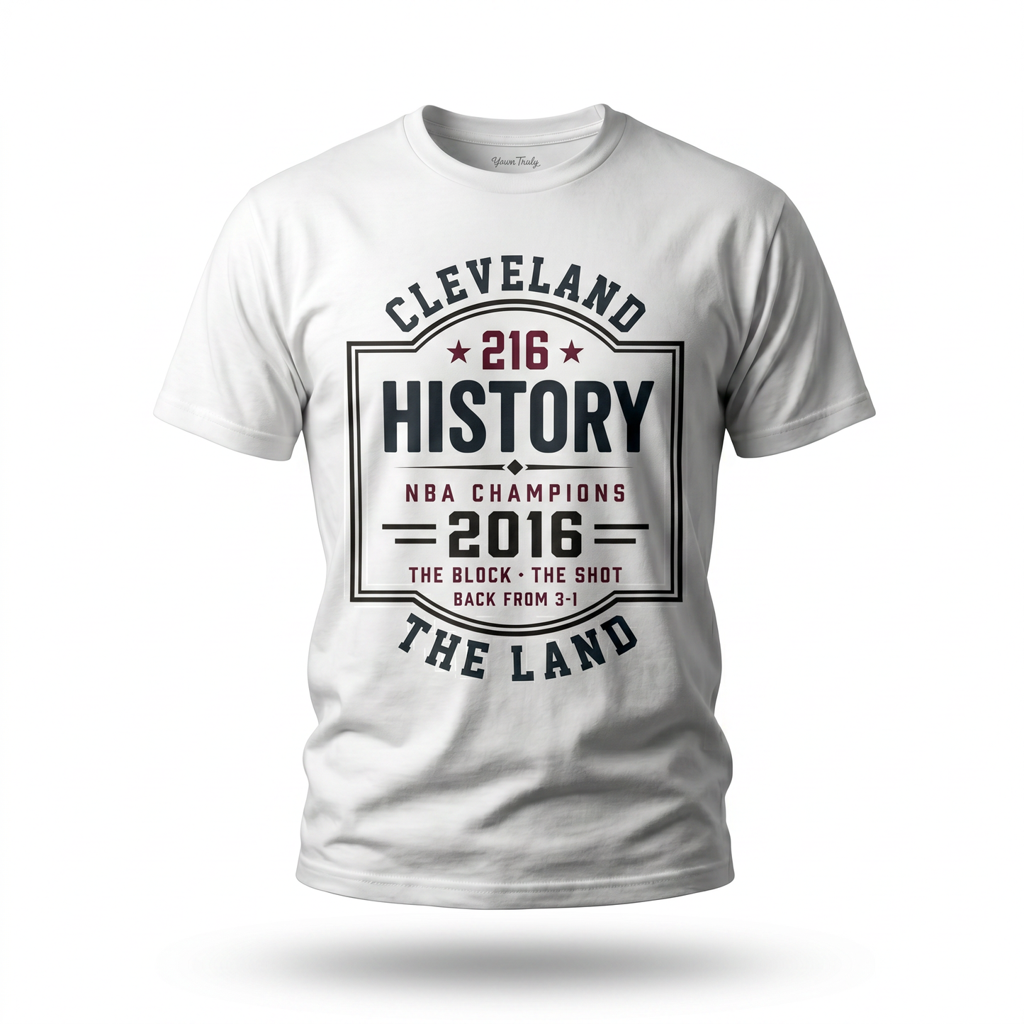 Cleveland 'The Land' 2016 NBA Champions History T‑Shirt