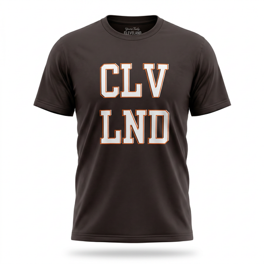 Cleveland CLV LND Retro Athletic Tee