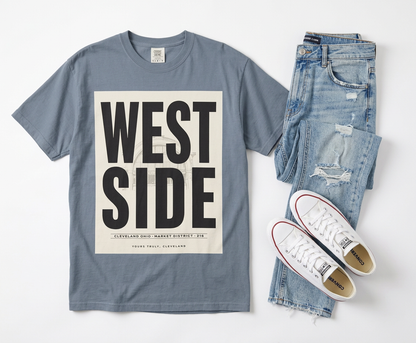 West Side Graphic T-Shirt — Cleveland Market District Tee