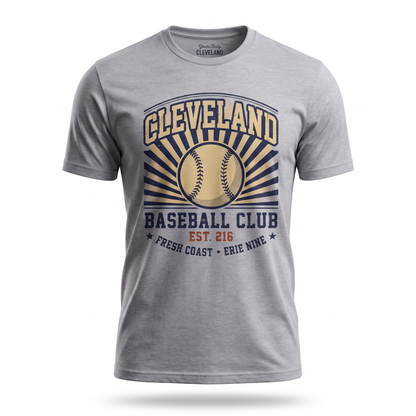 Cleveland Baseball Club Tee — Vintage Fan Spirit Graphic Tee