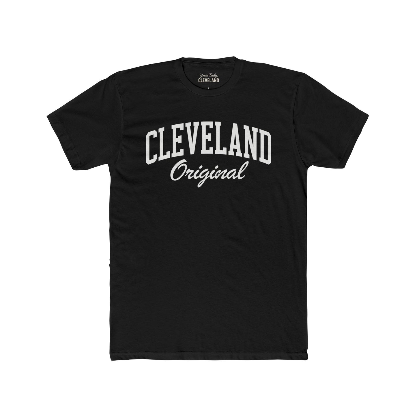Cleveland Original T‑Shirt — Vintage Collegiate Crew Tee