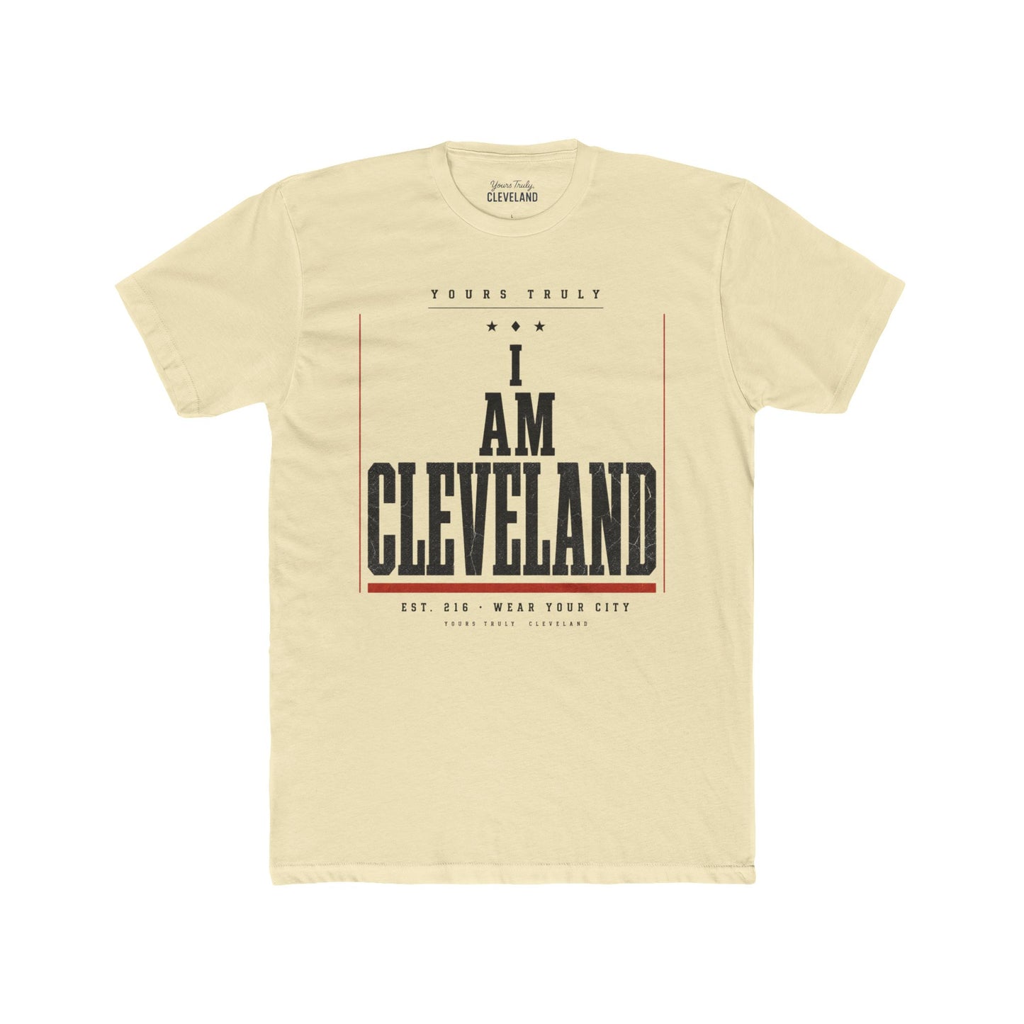I Am Cleveland Tee — Vintage Proclamation Graphic Shirt