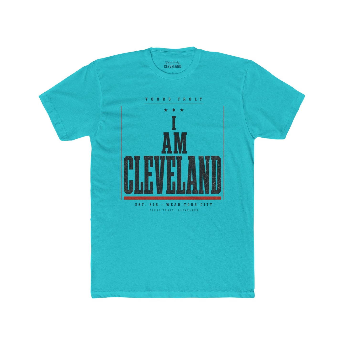 I Am Cleveland Tee — Vintage Proclamation Graphic Shirt