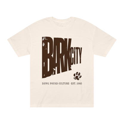 Bark City Tee — Dawg Pound Culture Paw Print Graphic