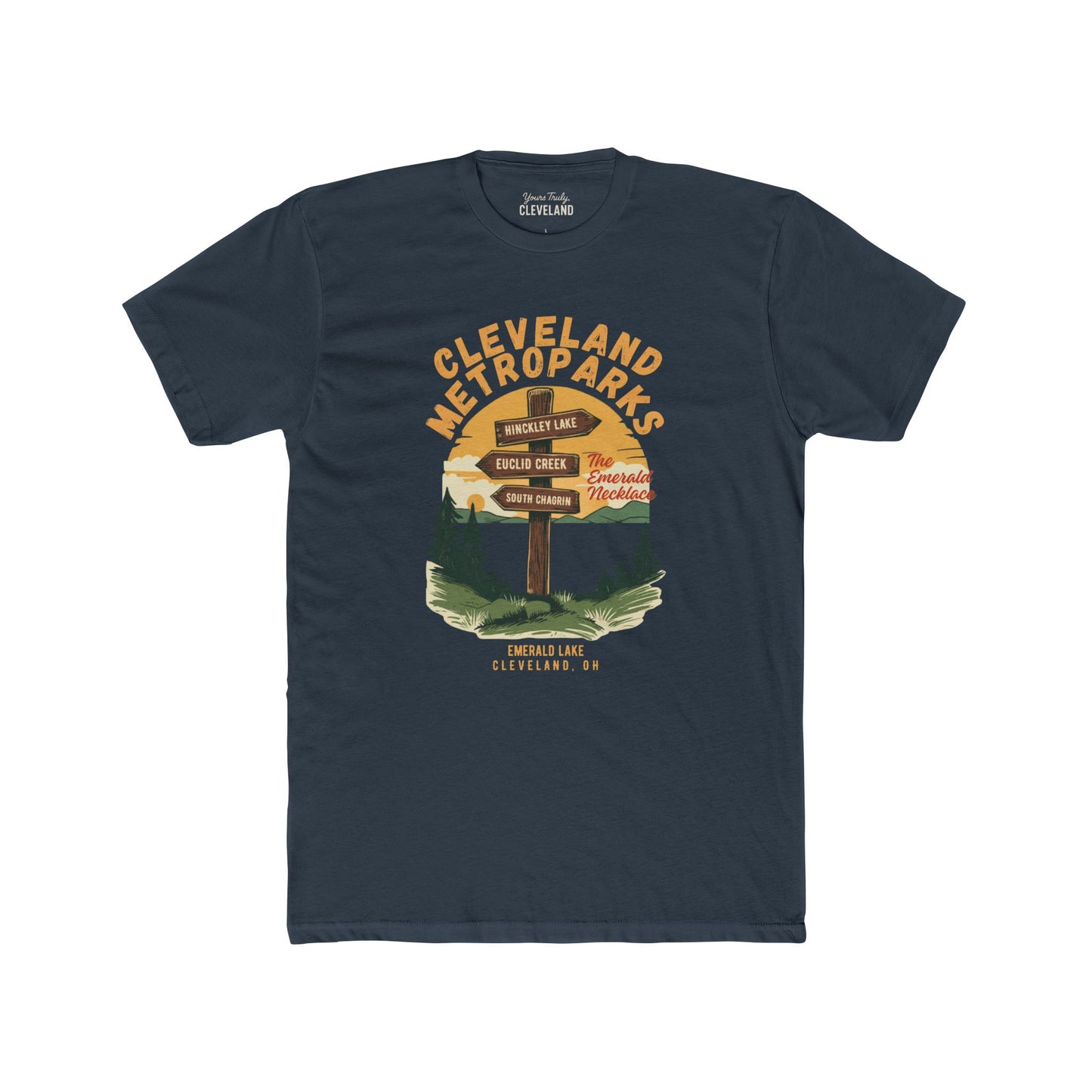 Cleveland Metroparks Tee — Trail Marker