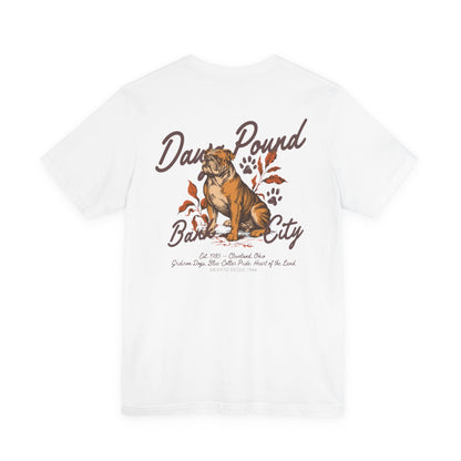 Dawg Pound Bark City Tee — Yours Truly Cleveland Bulldog Graphic T-Shirt