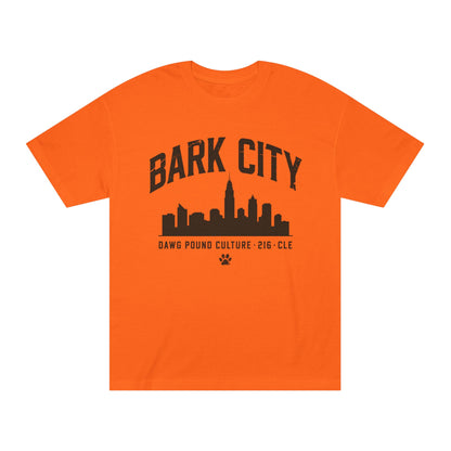 Bark City Tee — Cleveland Skyline Dawg Pound Graphic