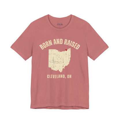 Born and Raised Ohio Tee