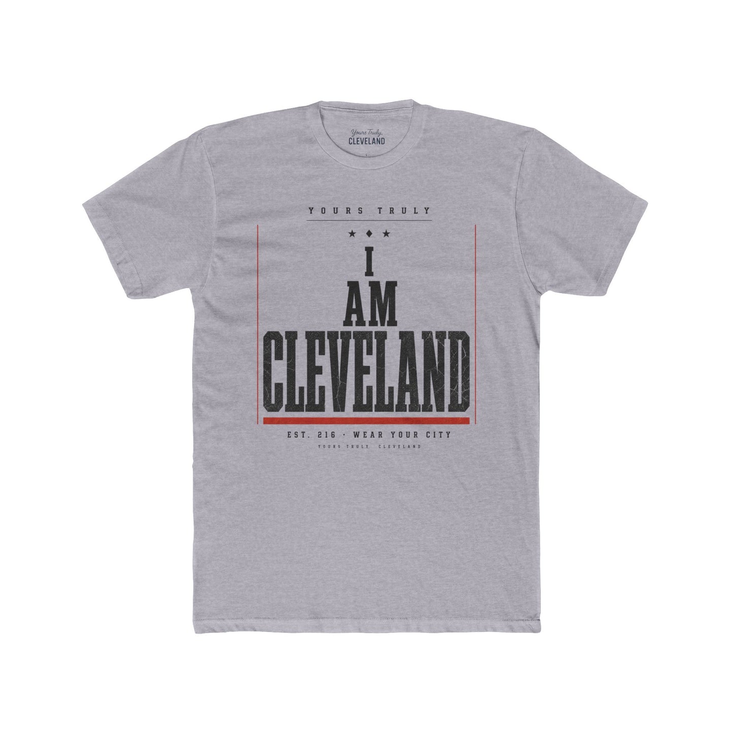 I Am Cleveland Tee — Vintage Proclamation Graphic Shirt