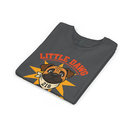 Little Dawg Youth Tee — Cleveland Kids Mascot Graphic Shirt