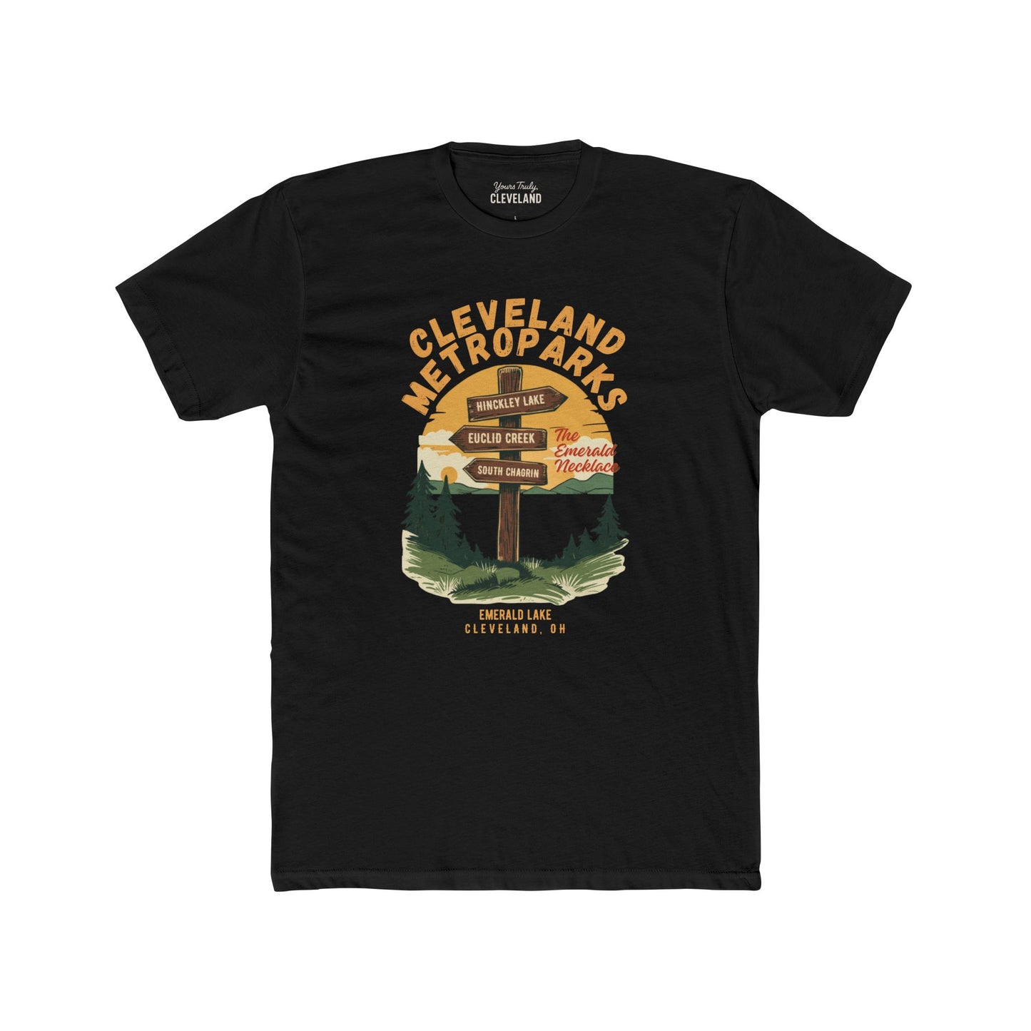 Cleveland Metroparks Tee — Trail Marker
