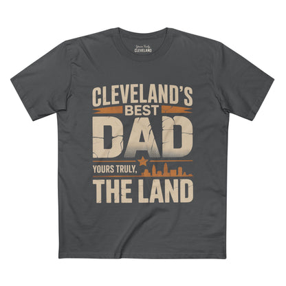Cleveland's Best Dad T-Shirt — The Land Skyline Father’s Day Tee
