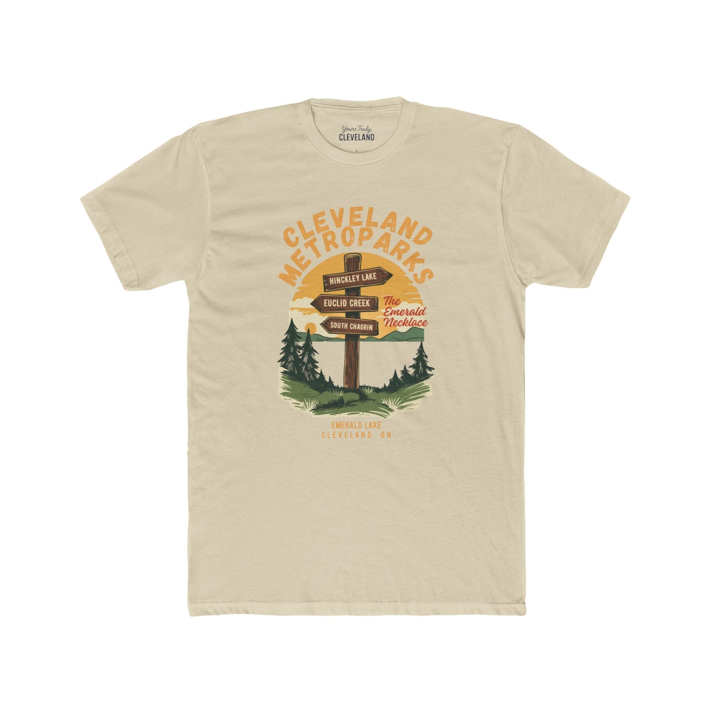 Cleveland Metroparks Tee — Trail Marker