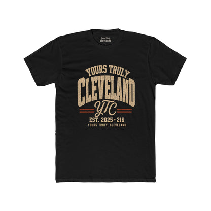 YTC Collegiate Tee — Yours Truly Cleveland Vintage Arch Graphic