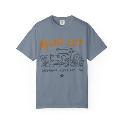 Muni Lot Lakefront Cleveland 216 T-Shirt