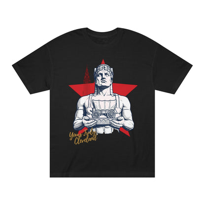 Guardian of The Land Tee — Cleveland Guardian statue graphic tee, Yours Truly Cleveland