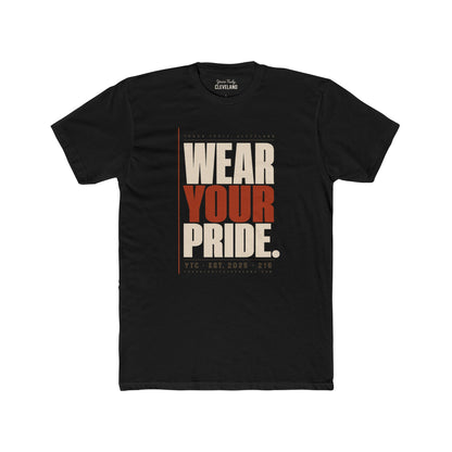 Wear Your Pride Tee — YTC Brutalist Cleveland Graphic Shirt
