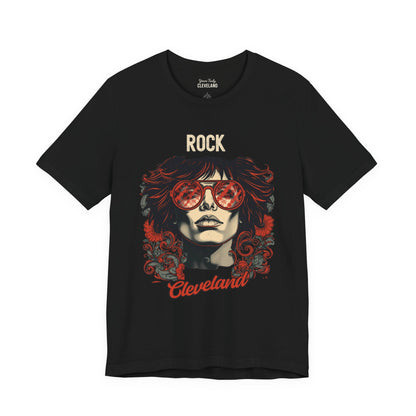 Rock Cleveland Guitarist Portrait Tee