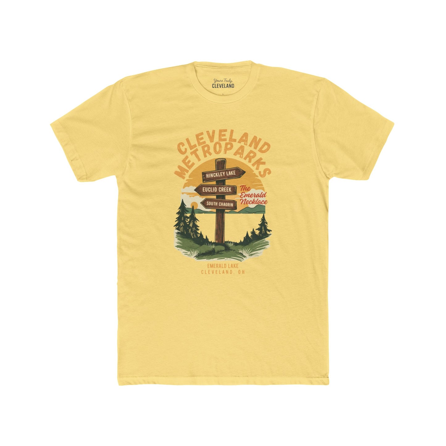 Cleveland Metroparks Tee — Trail Marker