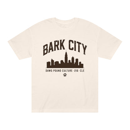 Bark City Tee — Cleveland Skyline Dawg Pound Graphic