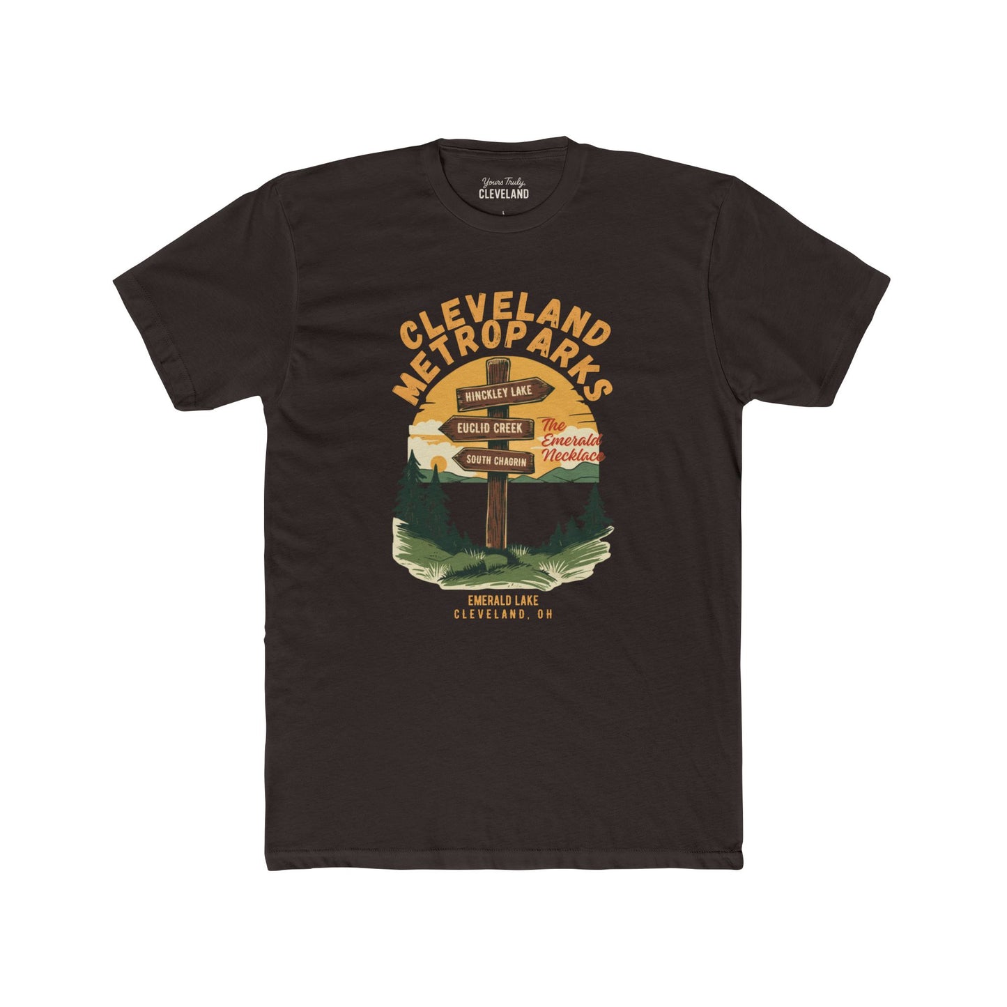 Cleveland Metroparks Tee — Trail Marker