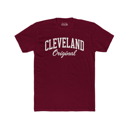 Cleveland Original T‑Shirt — Vintage Collegiate Crew Tee