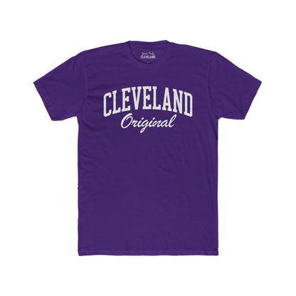 Cleveland Original T‑Shirt — Vintage Collegiate Crew Tee