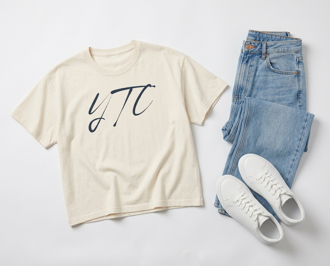 Women's Boxy YTC Script Tee